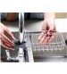 Stainless Steel Kitchen Faucet Sponge Holder Sink Organizer Creative Drainer Storage Rack Adjustable Kitchen Tools